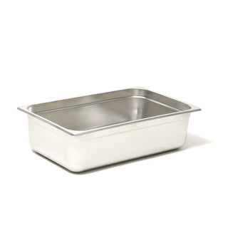 GN2/1 Pan - Solid - 20 mm Deep - 18/10 Stainless Steel (A65853) (1 X 1 unit)