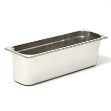 GN2/4 Pan - Full - 100 mm High - 18/10 Stainless Steel (A65879) (1 X 1 unit)