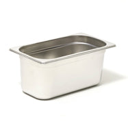 GN 1/3 Pan - Full Size - 150 mm Deep - 18/10 Stainless Steel (A65885) (1 X 1 unit)