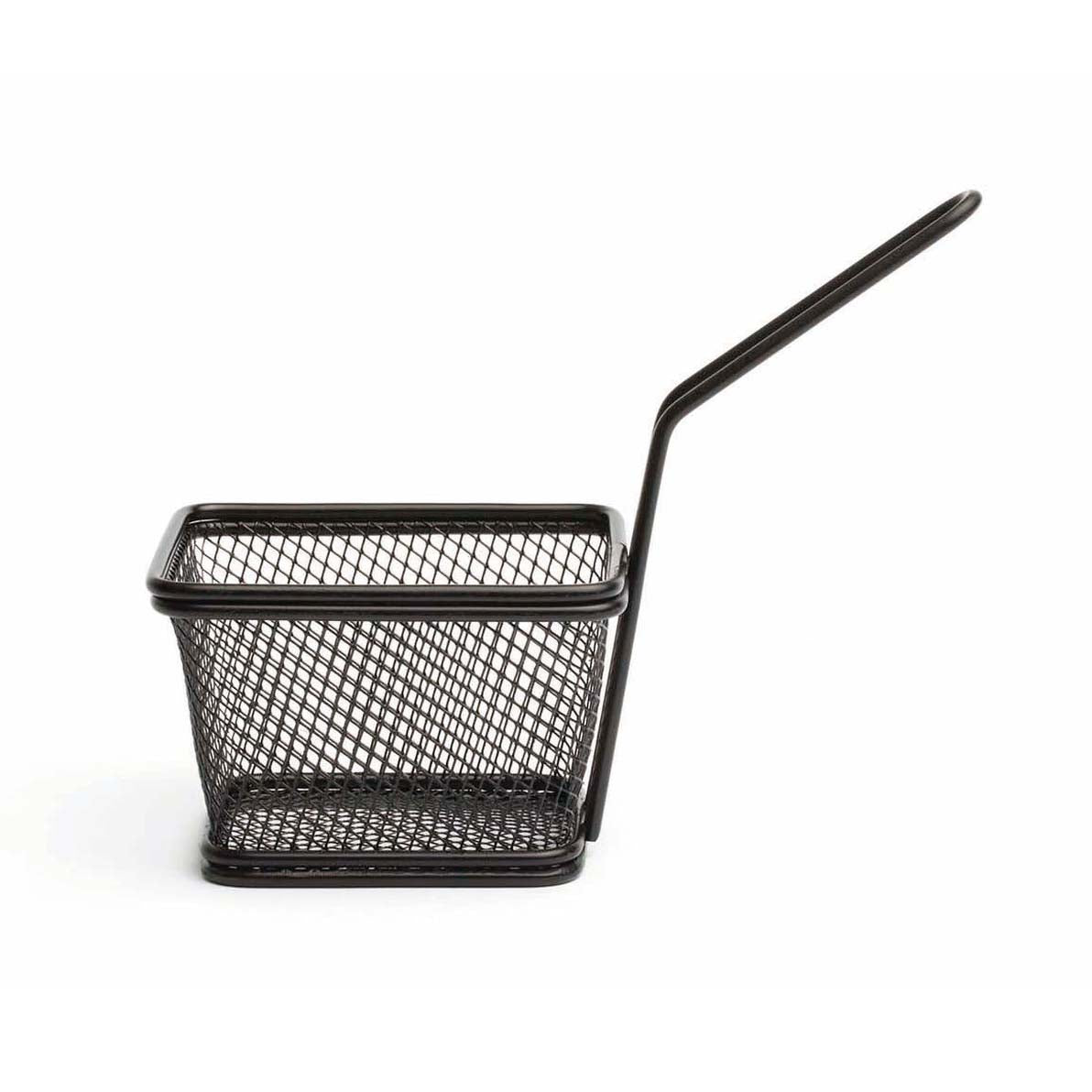 Mini panier à frites - Noir 10x9x7 cm ( 501520 ) (1 X 1 unité )