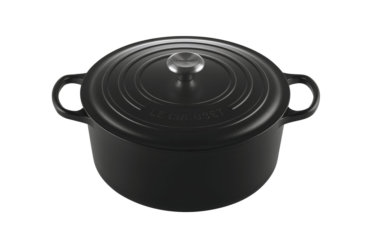 Cocotte ronde 8,1 L - Noire mat Ø 30 cm  ( 913267 ) (1 X 1 unité )