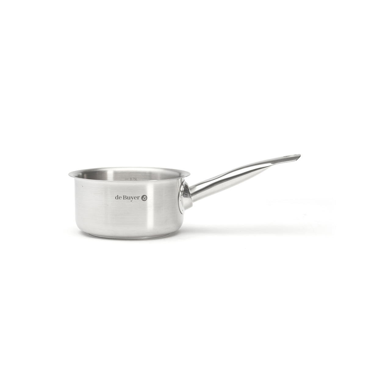 Casserole Prim'Appety De Buyer 14 x 7cm - 1L - Inox ( 986421 ) (1 X 1 unité )