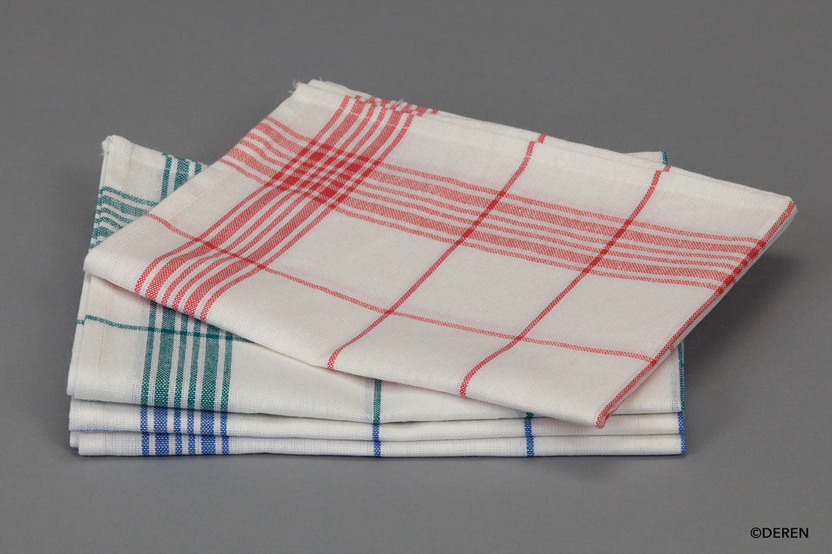 Glass towels 500x770 mm - Pack of 6 - 3 colors ( 186090 ) (6 X 1 unit )
