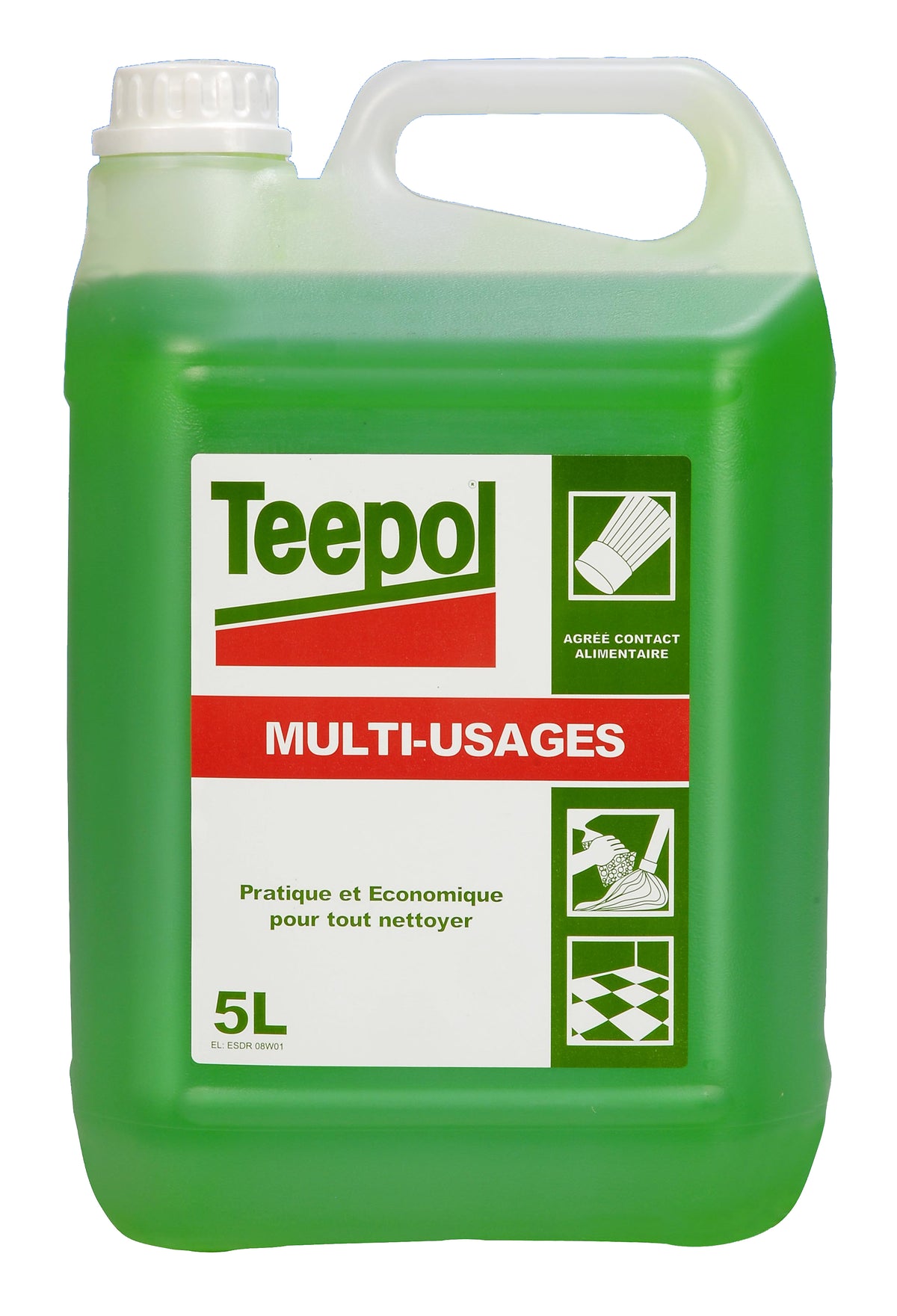 Teepol détergent multi-usages - Bidon 5 L ( 006226 ) (2 X 1 unité )
