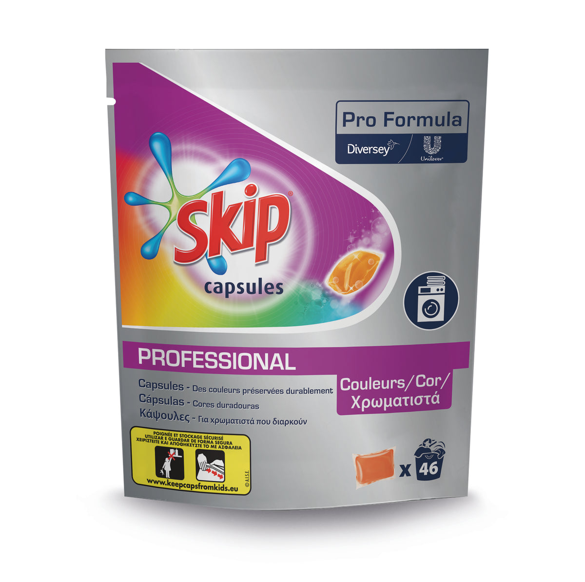 Skip lessive capsule - Linge couleur ( E11335 ) (6 X 1 unité )