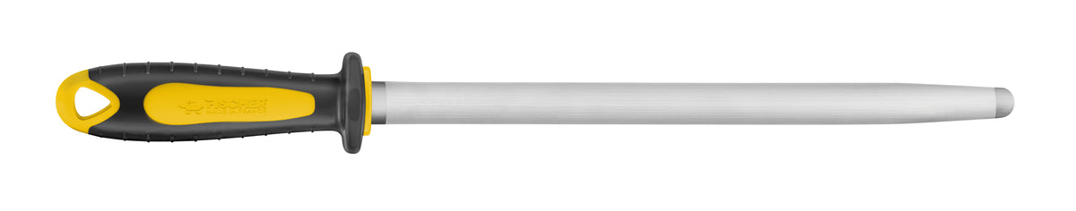 ovale 30 cm manche bi-matiere jaune -  098014 - (1 x 1 unité )