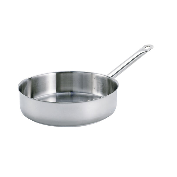 Sauteuse sans couvercle ø 28 x 8 cm - 5 L - Inox ( 585301 ) (1 X 1 unité )