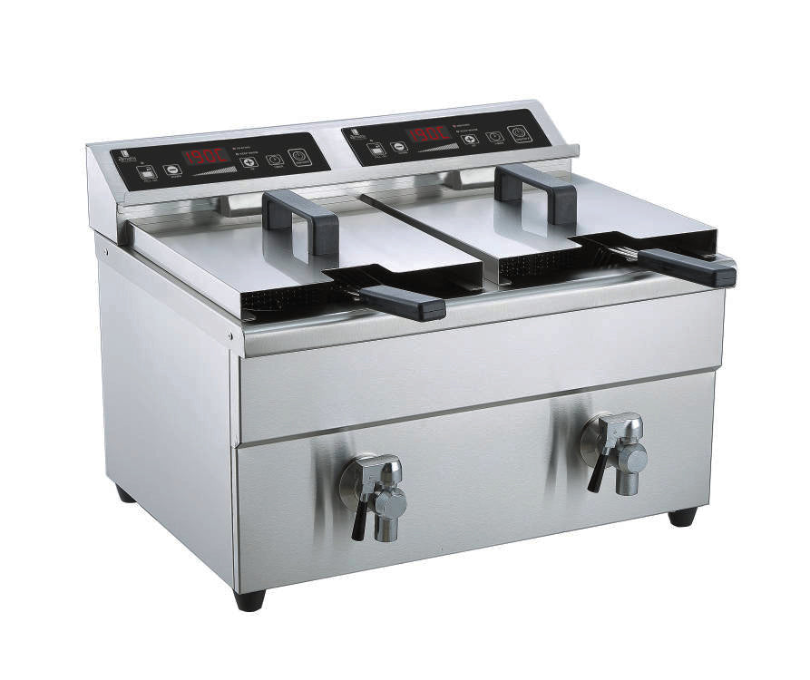 Countertop induction fryer 2x8L - 576xx478x410 mm (975842) (1 X 1 unit)