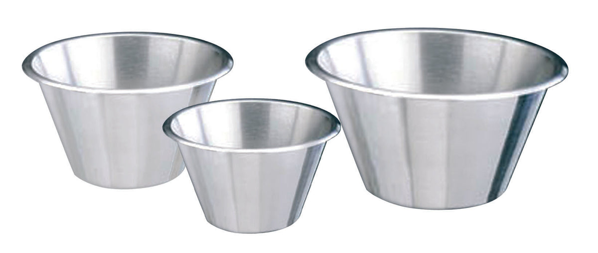 Bassine conique à fond plat ø 28 cm - 5,25 L - Inox ( 911119 ) (1 X 1 unité )