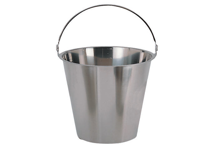 Seau12 L - ø 31 cm - Inox ( 086165 ) (1 X 1 unité )