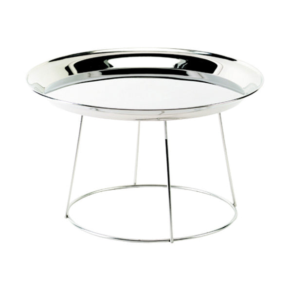 Support plateau fruits de mer - Bas ø25 cm - Inox  ( 042600 ) (1 X 1 unité )