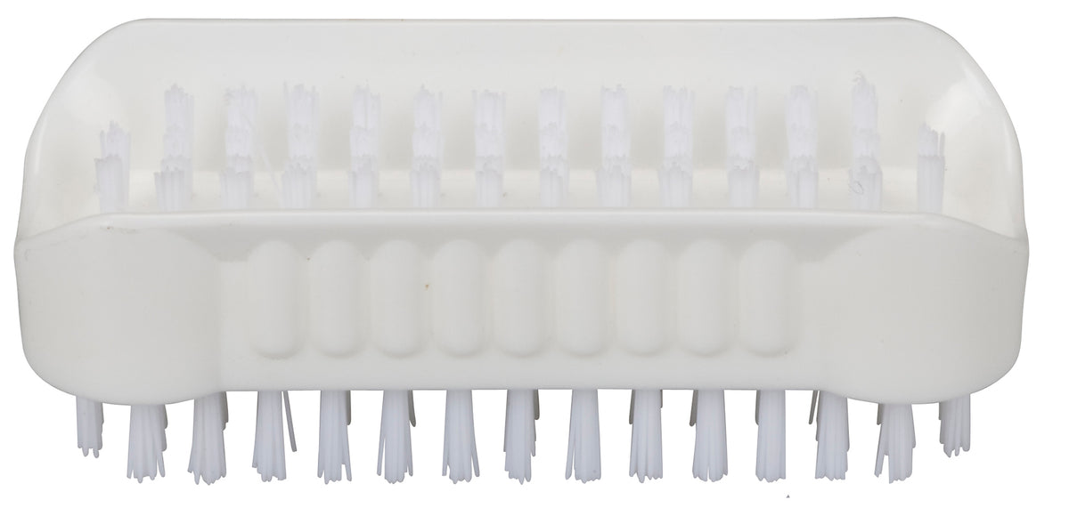 Brosse à ongle double - Blanc ( 007114 ) (1 X 1 unité )