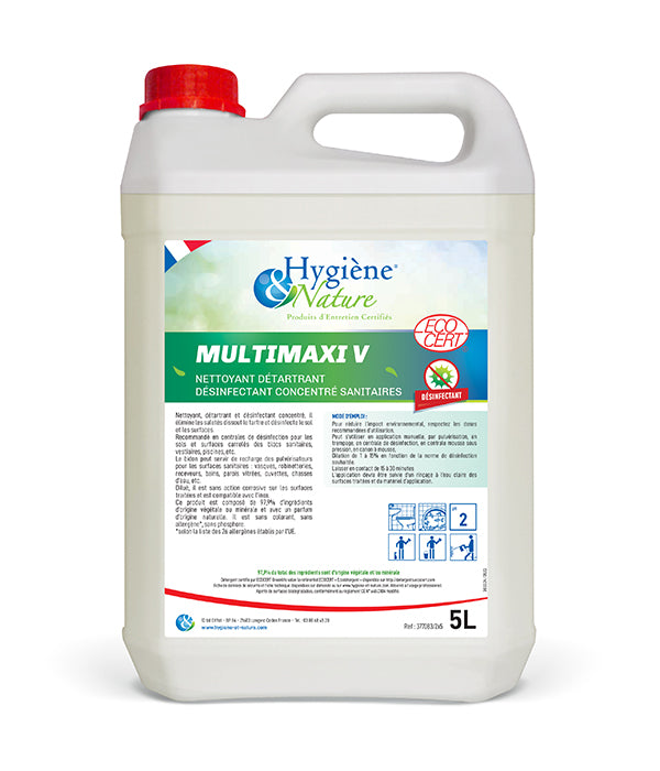 Descaling disinfectant cleaner - Multi maxi V* (907663) (2 x 1 unit)