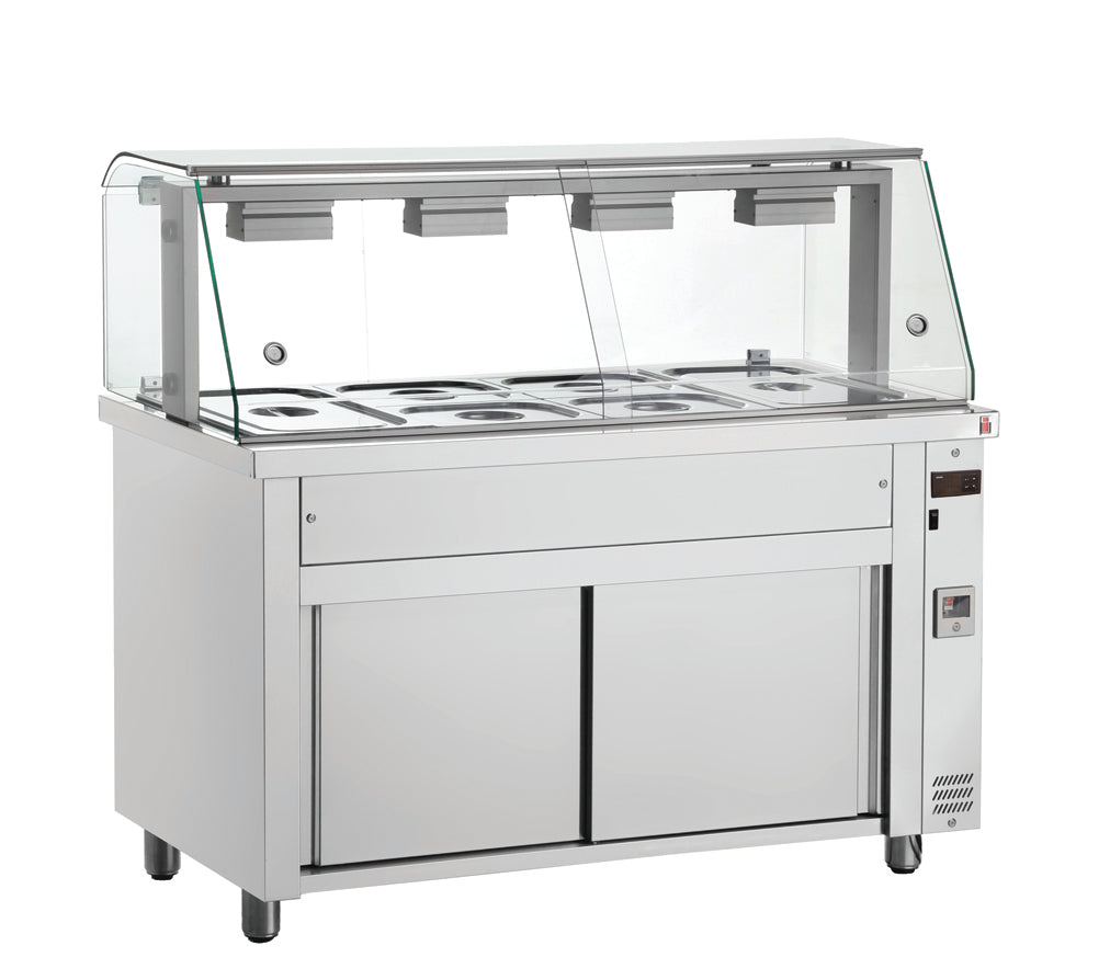 Hot buffet +72 to +90°C - 1410x700x1325mm ( 524020 ) (1 X 1 unit )
