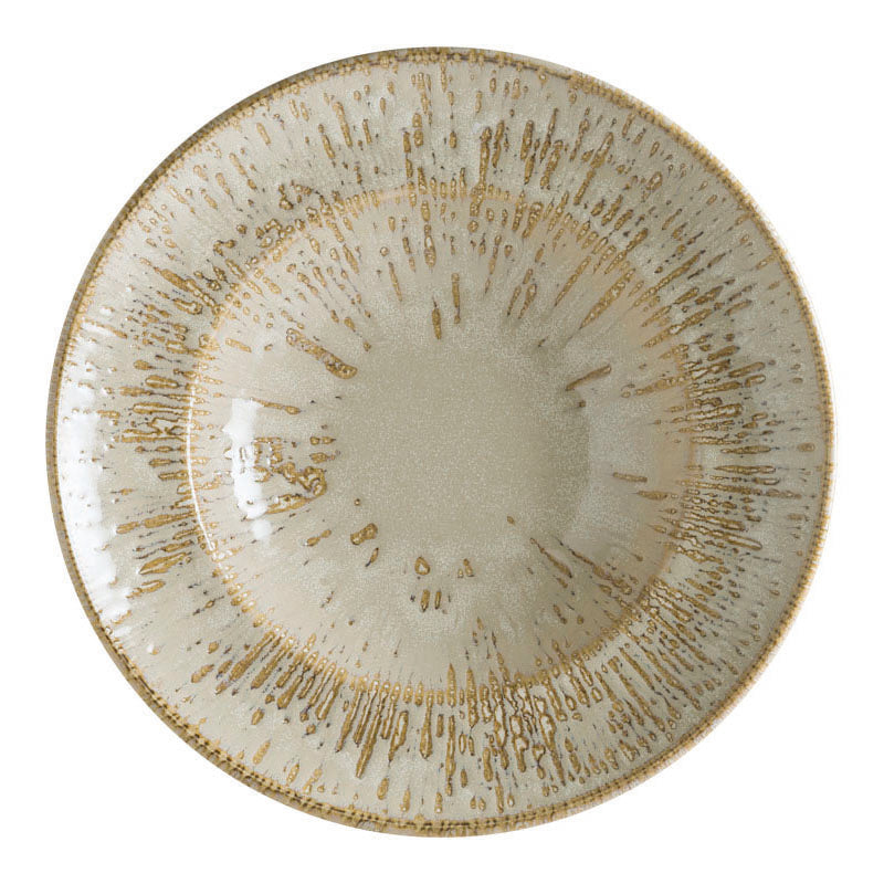 Pasta plate - Porcelain Ø 27cm - Sand - Snell ( 988561 ) (6 X 1 unit )