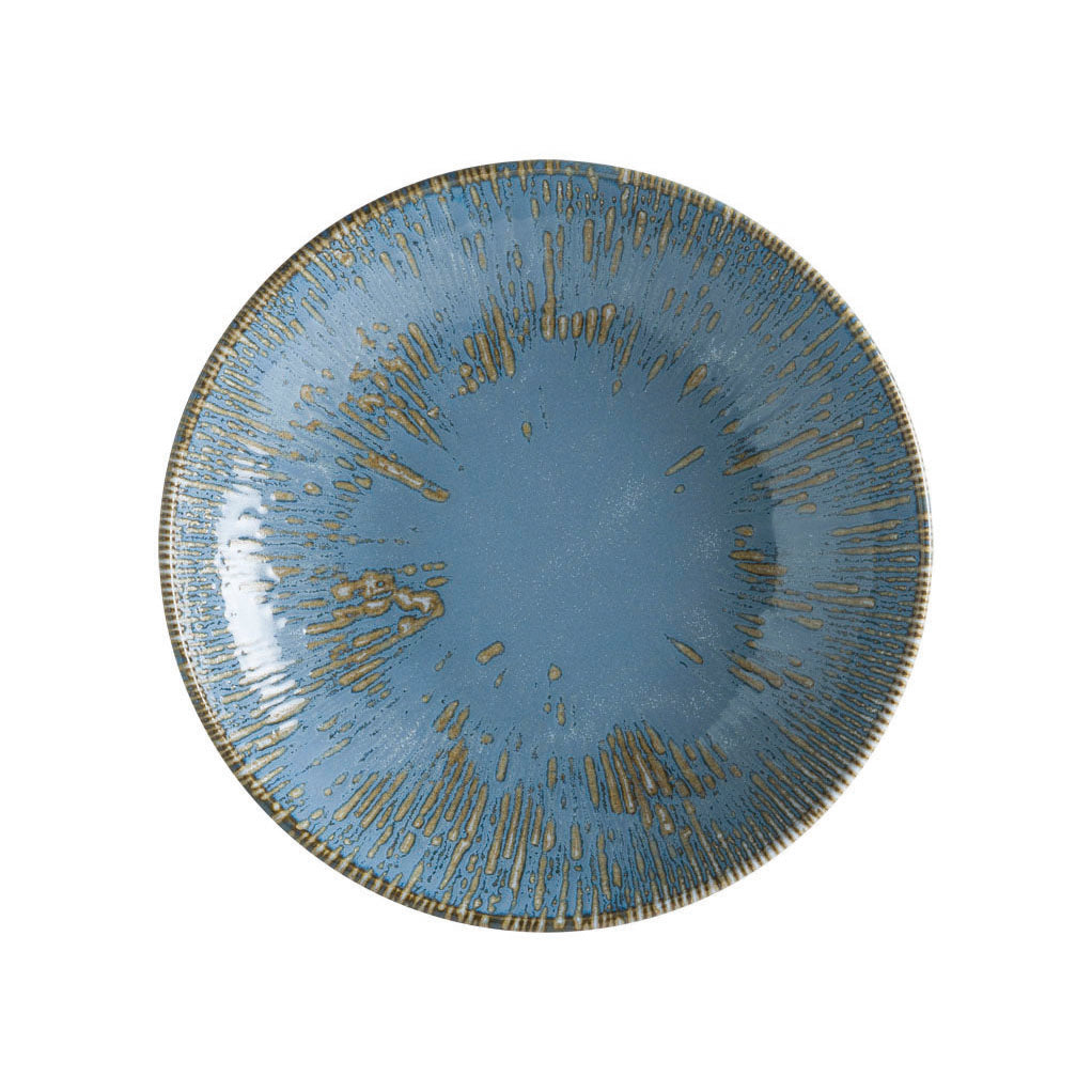 Couped Plate - Porcelain Ø 23cm - Sky - Snell ( 988557 ) (6 X 1 unit)