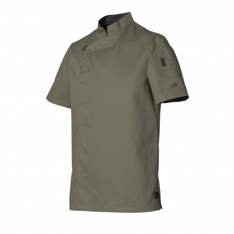 Men's short-sleeved olive jacket size 4 - Shade ( 982304 ) (1 X 1 unit )
