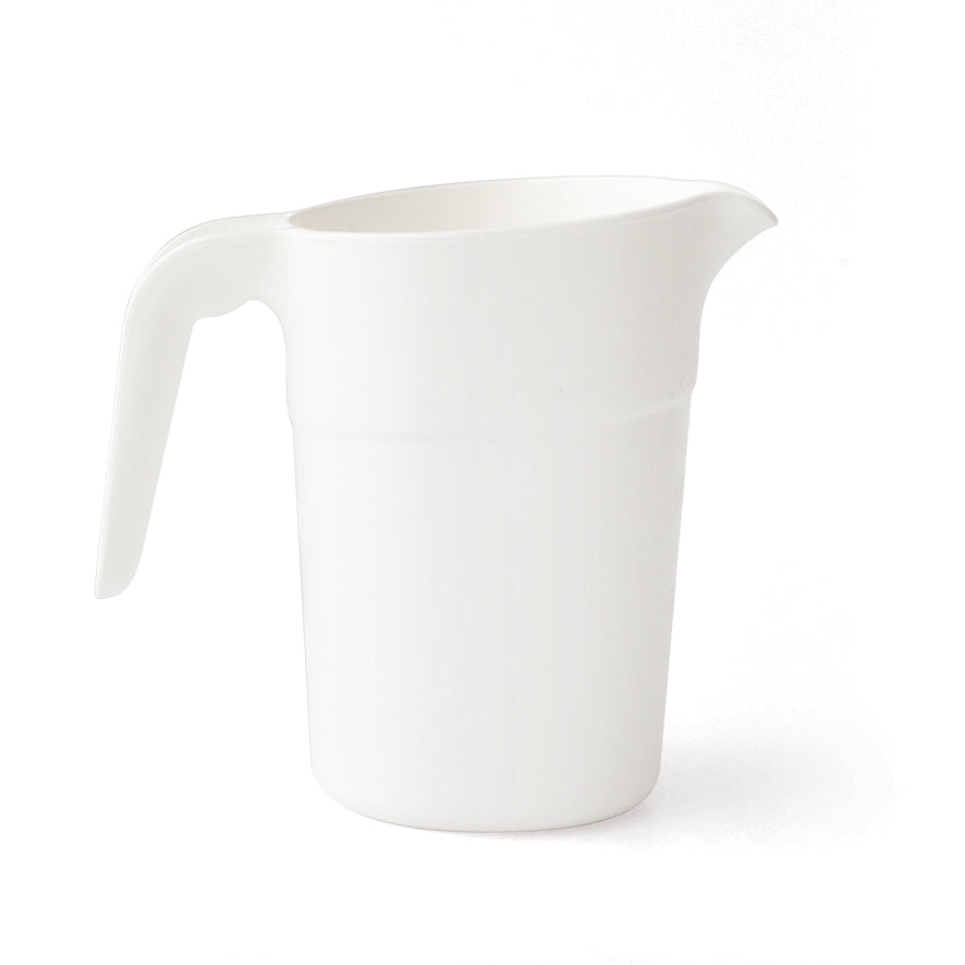 Pitcher 1L without lid Polypropylene White ( 085926 ) (6 X 1 unit )