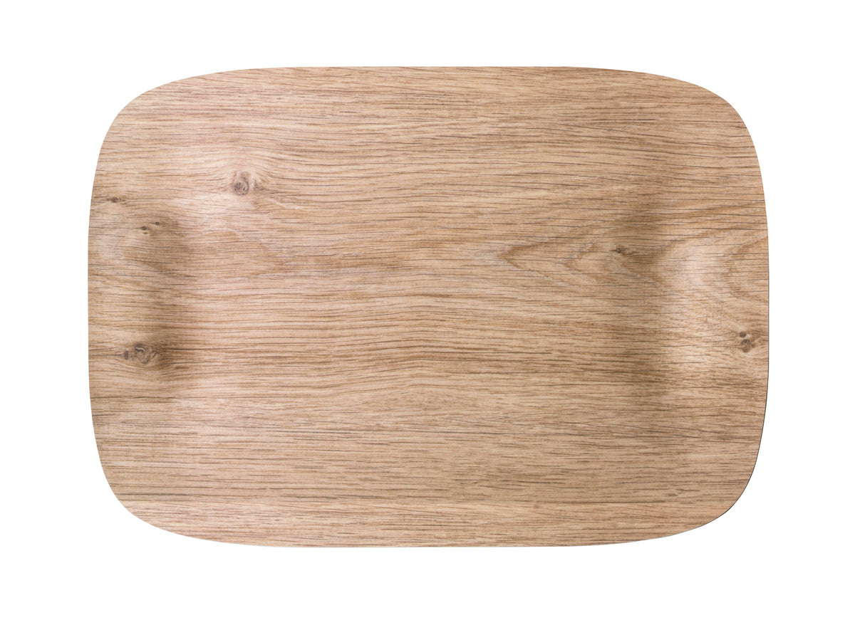 Plateau Papillon - Chêne clair 41x29 cm ( 093887 ) (20 X 1 unité )