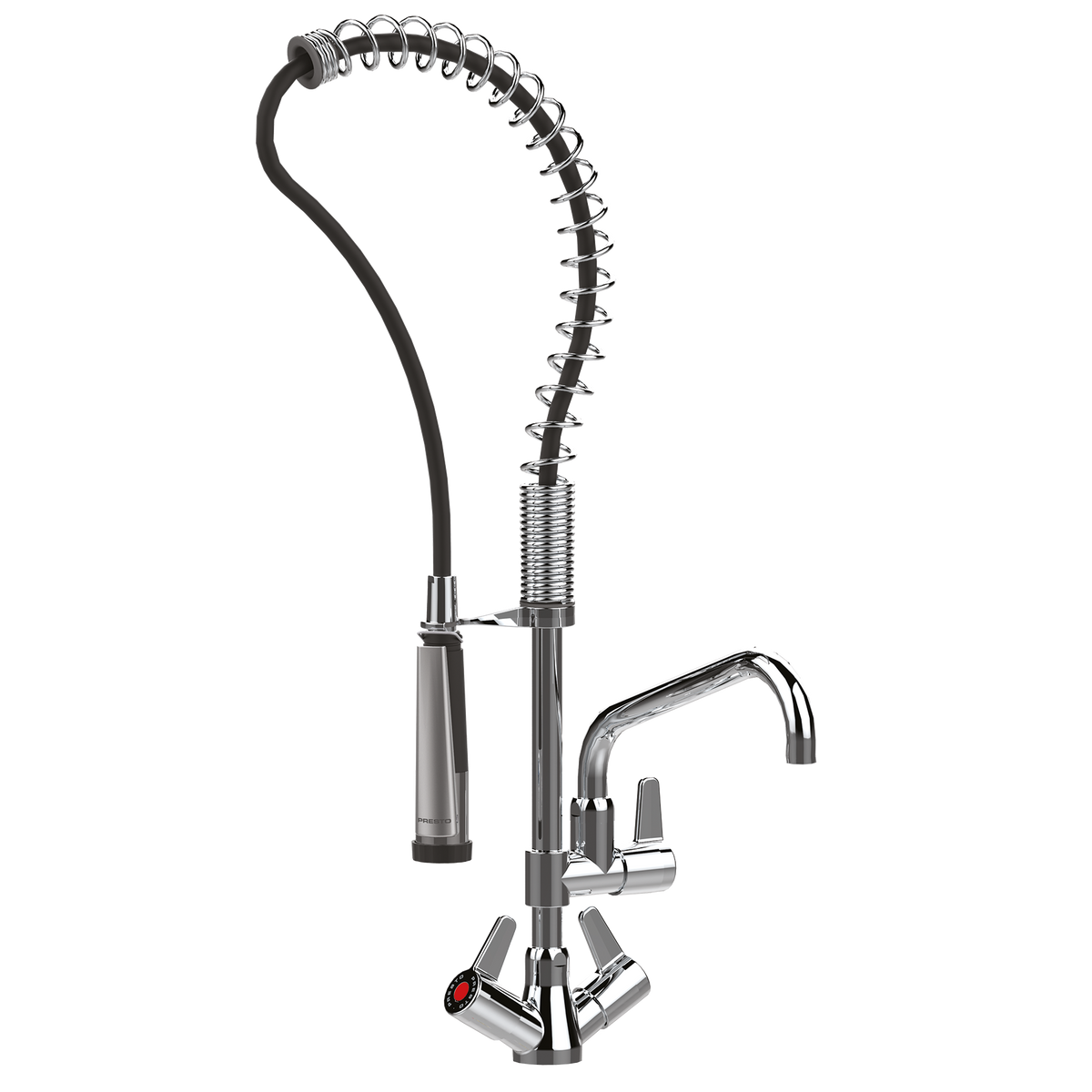 Rinser + single-hole deck-mounted faucet 764 mm (975861) (1 X 1 unit)