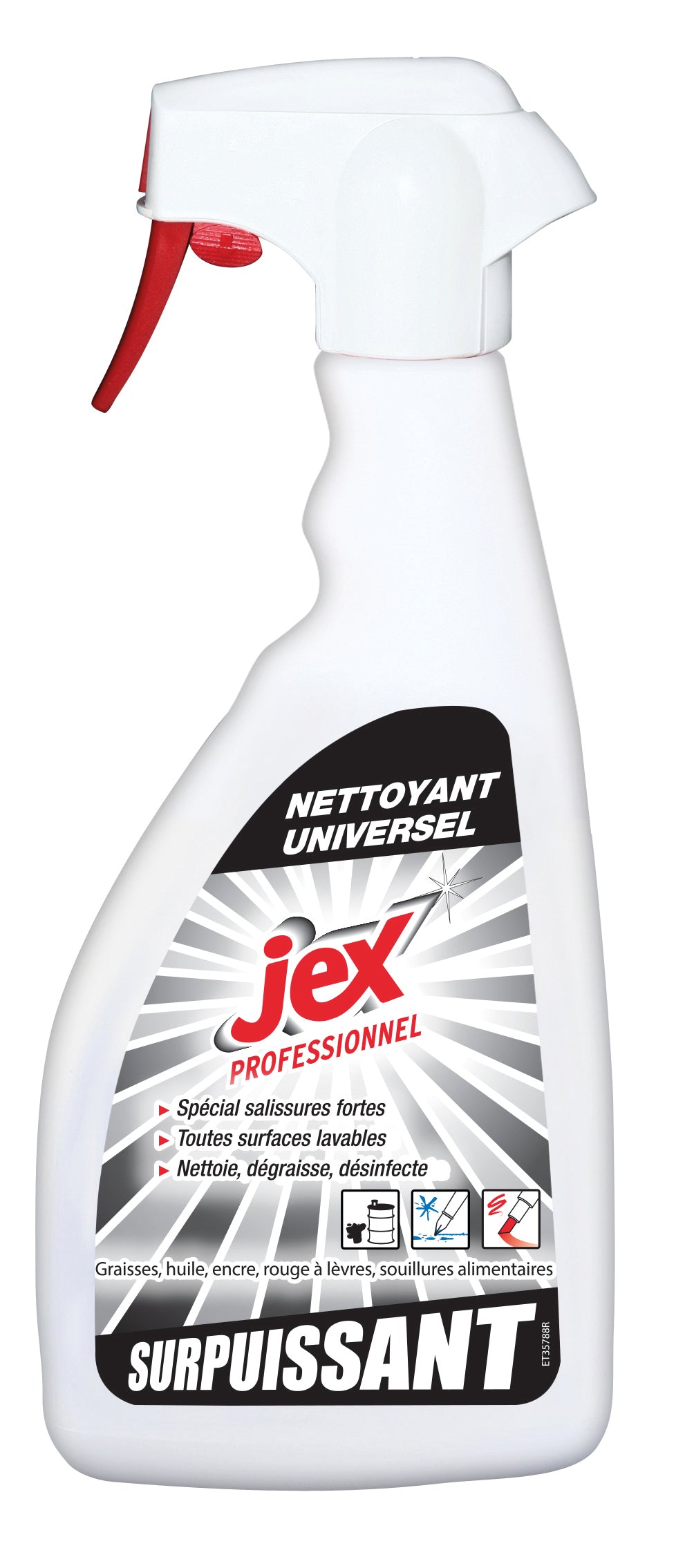 Heavy-duty Cleaner - Spray 500 ml - JEX ( 004835 ) (6 X 1 unit )