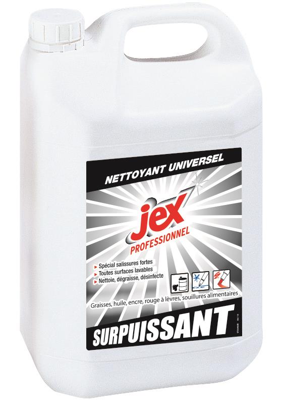 Heavy-duty Cleaner - 5 L container - JEX ( 004821 ) (4 X 1 unit )