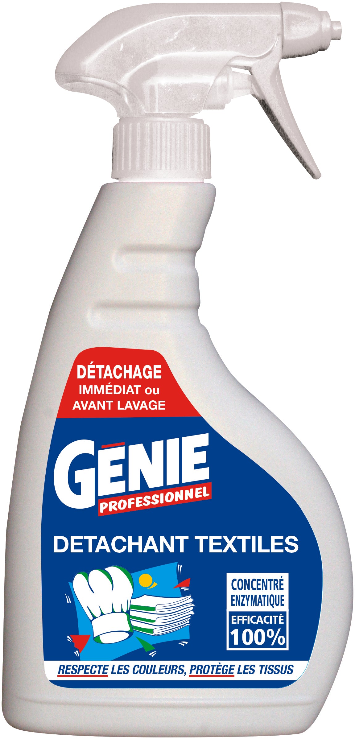 Spray détachant 500 ml - Génie professionnel ( 004839 ) (6 X 1 unité )
