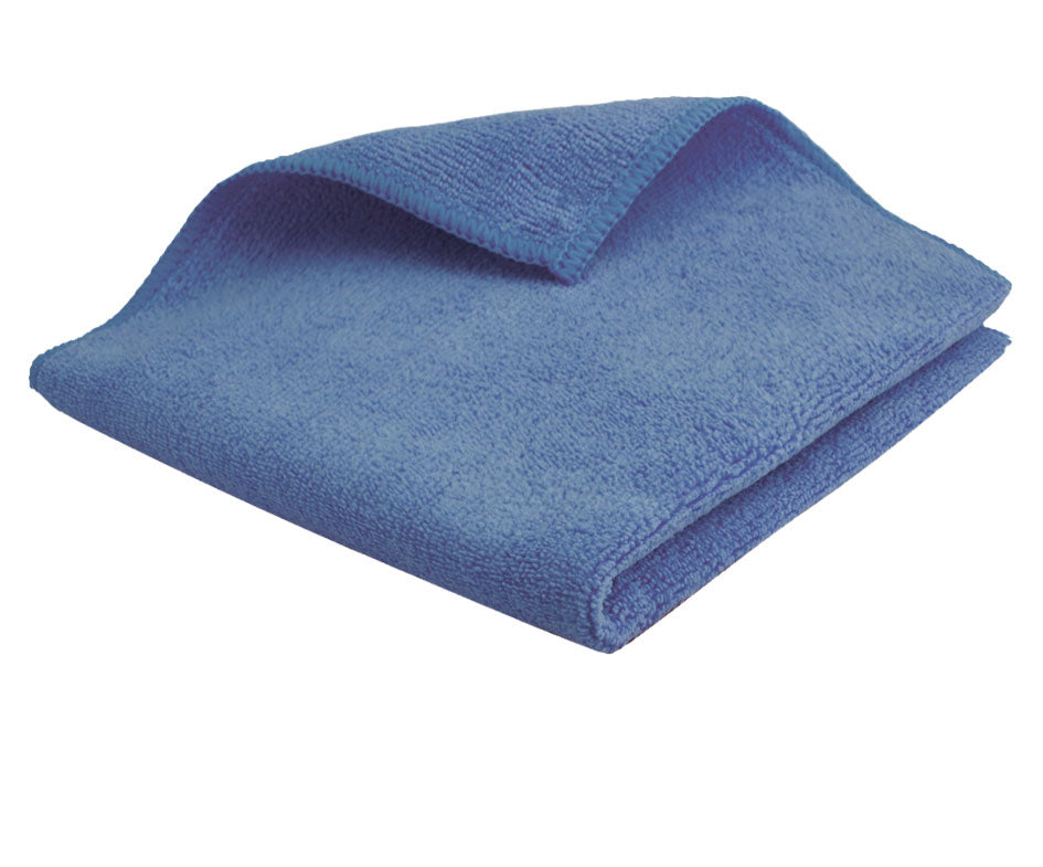 Lavette Microfibre Ecoline - 32x36cm - Bleu ( 039430 ) (1 X 5 unités )