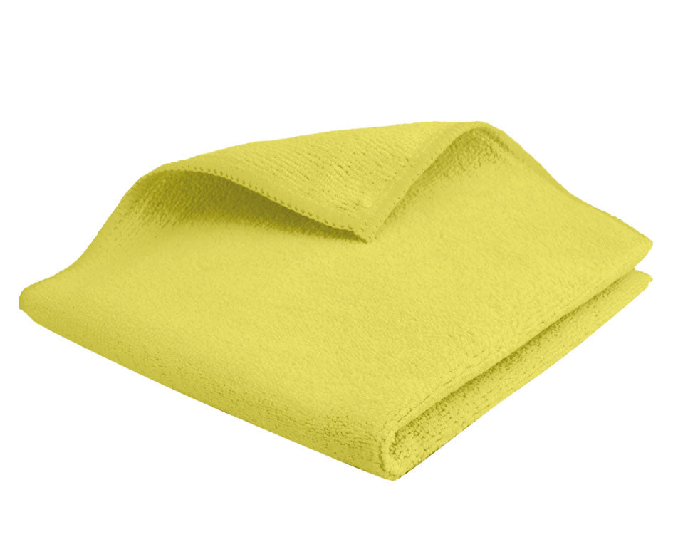 Lavette Microfibre Ecoline - 32x36cm - Jaune ( 039433 ) (1 X 5 unités )