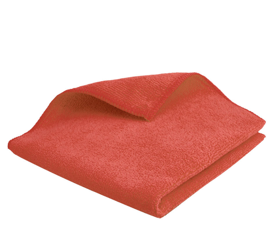 Lavette Microfibre Ecoline - 32x36cm - Rouge ( 039432 ) (1 X 5 unités )