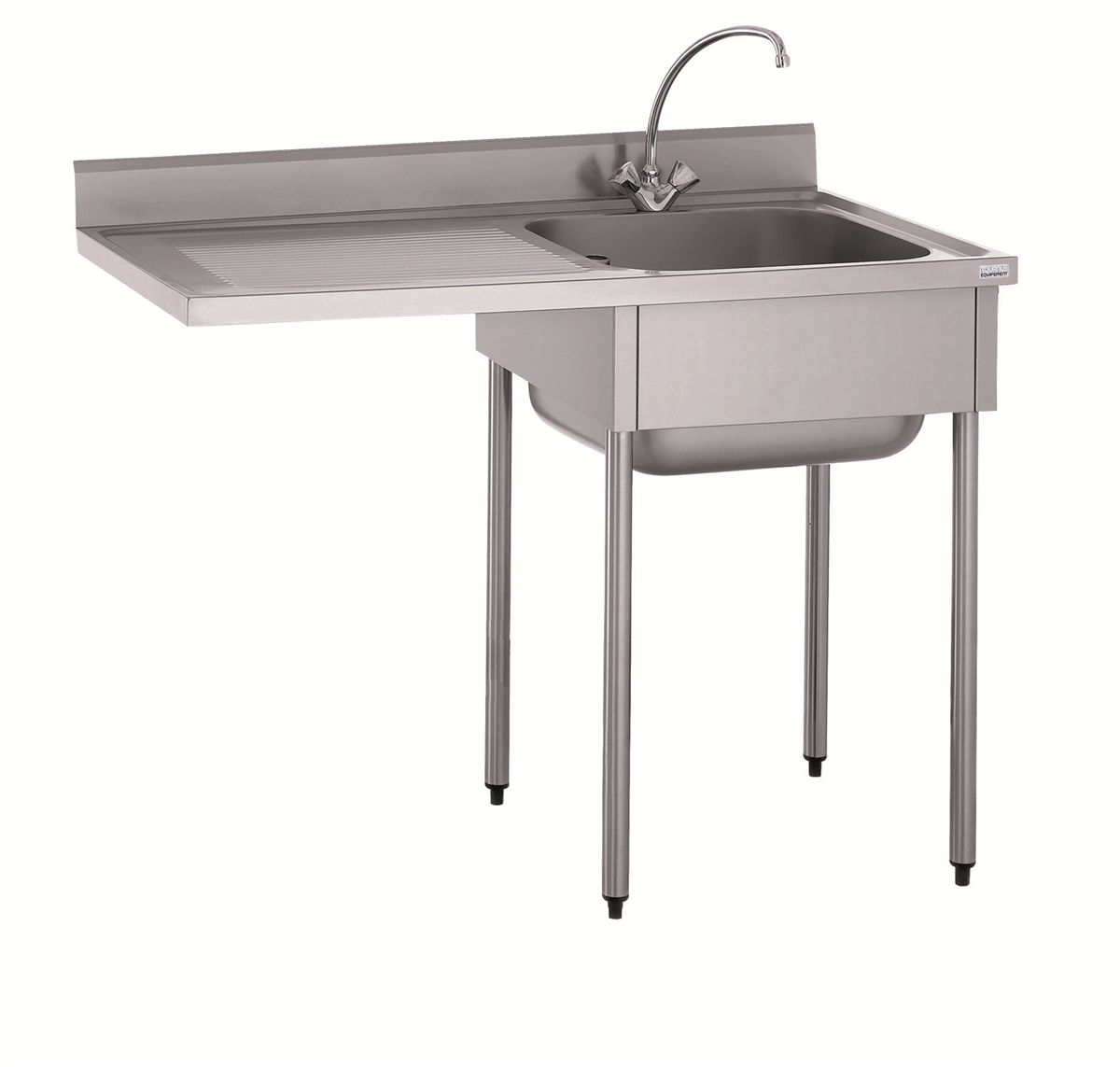Sink - 1 compartment 500x500 mm - With shelf ( 525673 ) (1 X 1 unit )