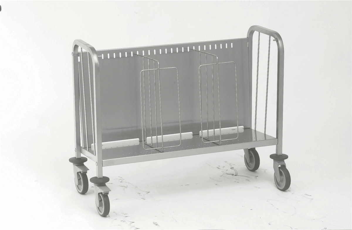 Plate trolley - 200 plates ø290mm - Stainless steel ( 944540 ) (1 X 1 unit )