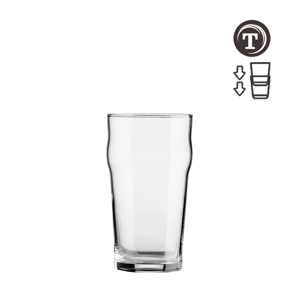 Verre à bière 56,8 cl - T-Nonic ( 033638 ) (12 X 1 unité )
