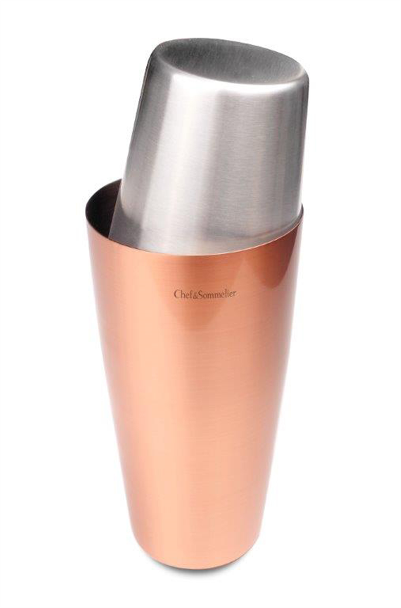 Shaker 50 et 70 cl - Cuivré et Inox - Moove ( 045300 ) (1 X 1 unité )