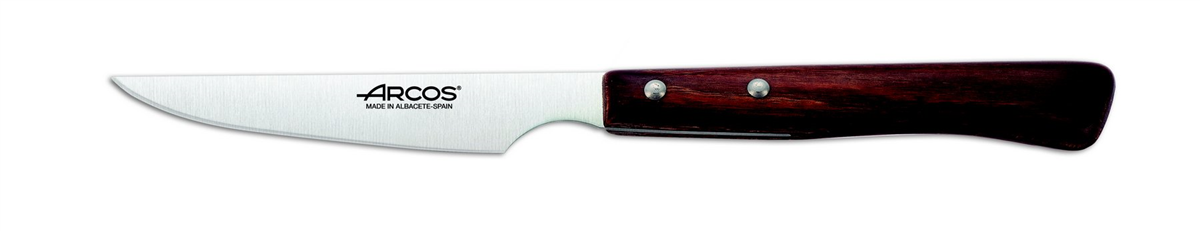 Steak knives - Bakelised wood handle 11 cm (630149) (12 X 1 unit)