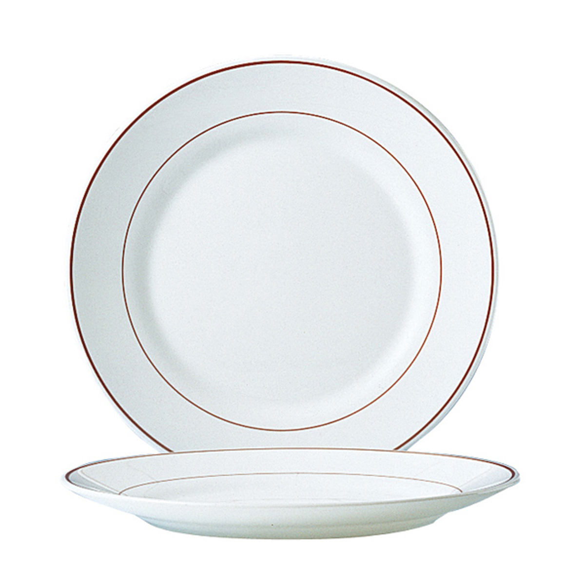 Assiette plate ronde Verre trempé ø19,5cm Restaurant ( 065226 ) (24 X 1 unité )