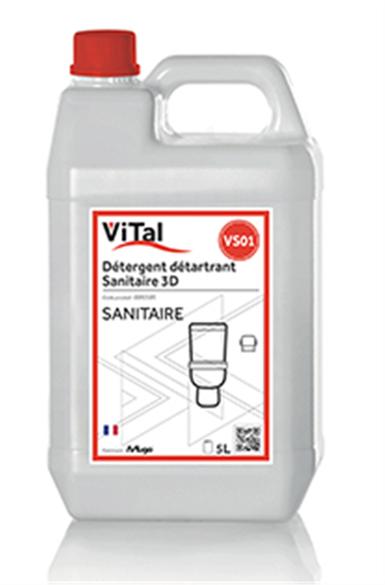 Descaling, deodorizing, disinfecting cleaner - 5 L container (006505) (3 X 1 unit)