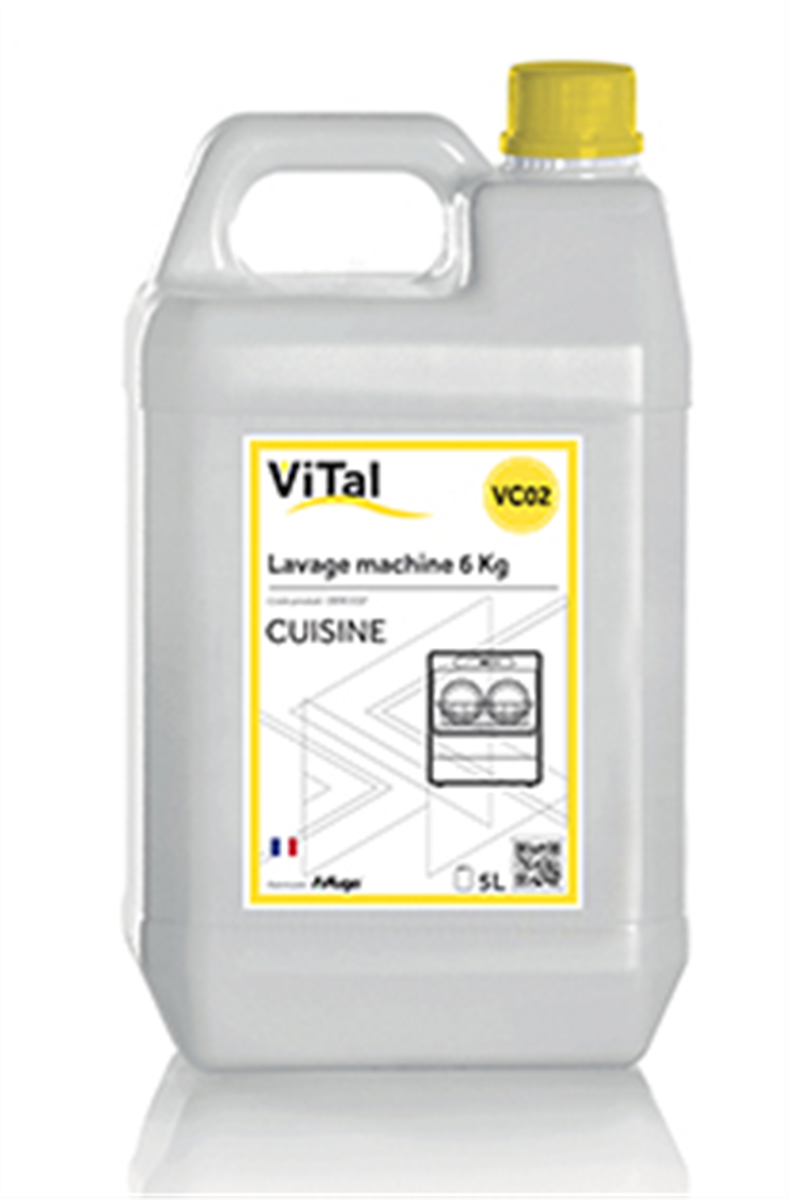 Liquide lavage machine - Bidon 5 L ( 006102 ) (3 X 1 unité )