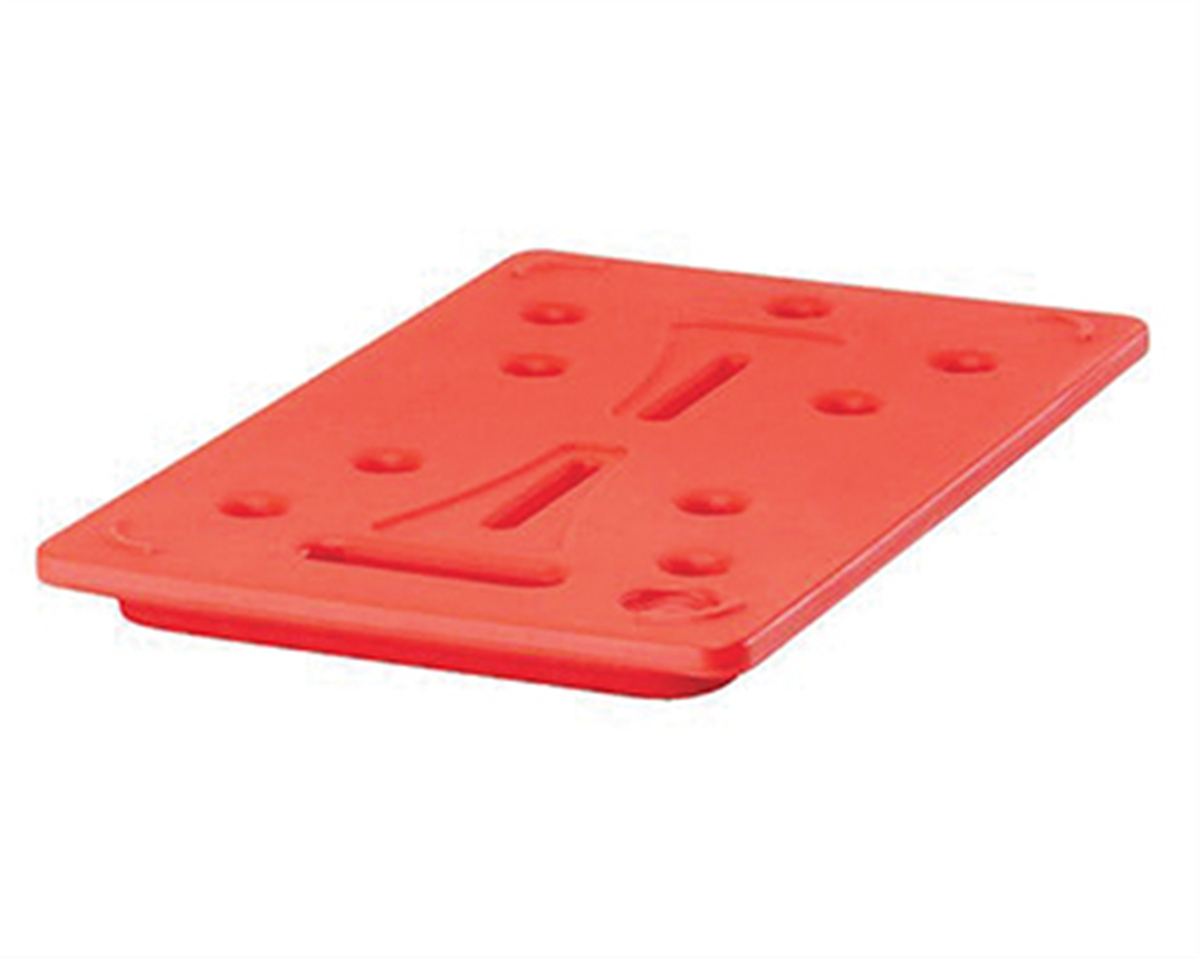 Plaque chaude 325x530x30 mm - GN1/1 - Rouge ( 633010 ) (1 X 1 unité )