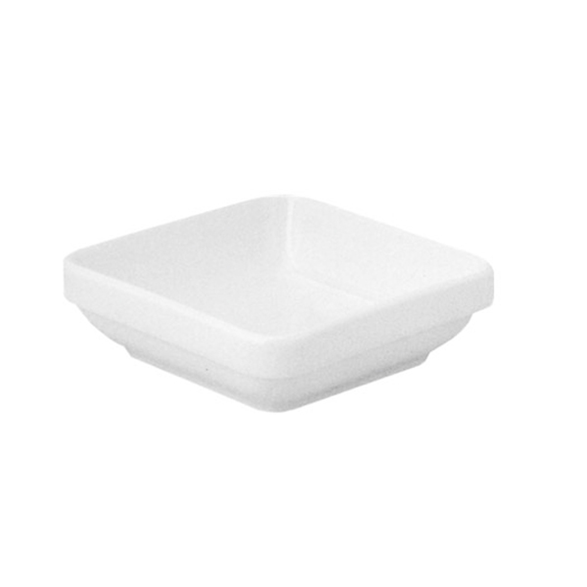 Ravier 20 cl - Porcelaine 11x11 cm ( 064120 ) (6 X 1 unité )