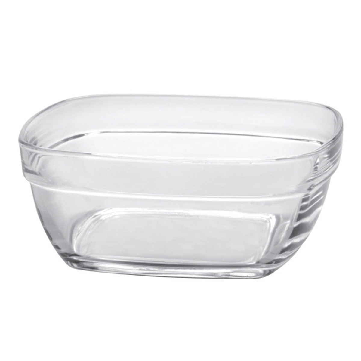 Saladier carré 1,15 L - 17x17 cm - Lys ( 037039 ) (24 X 1 unité )
