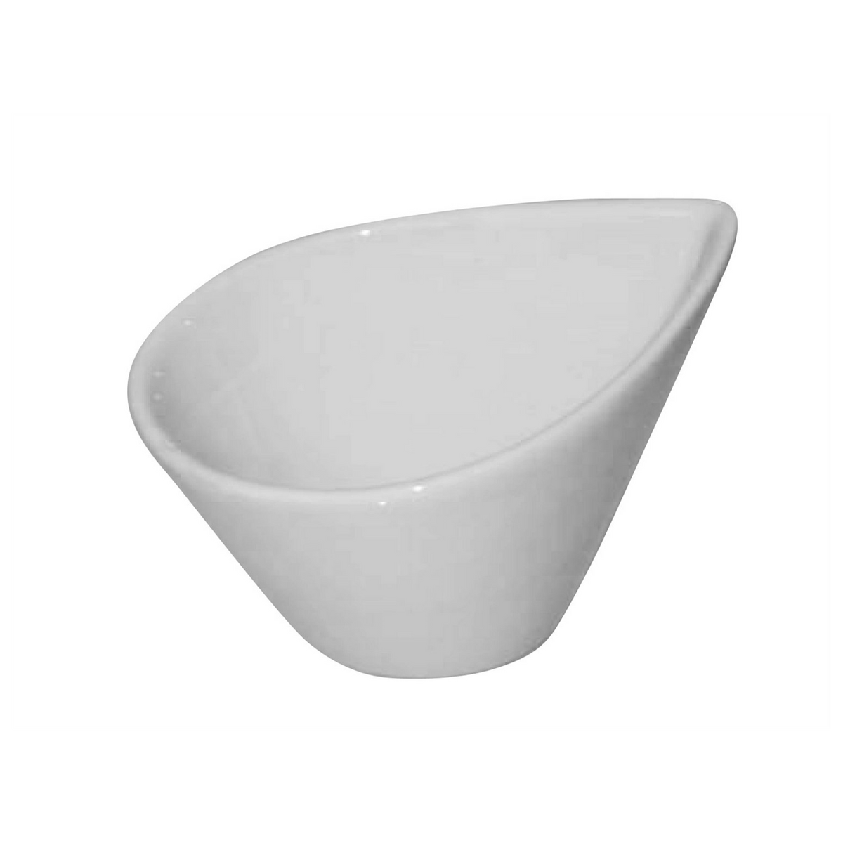 Coupelle Goutte d’eau 3,5 cl - Porcelaine blanche ( 063272 ) (18 X 1 unité )