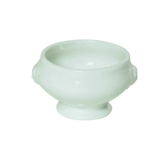 Soupière tête de Lion 6 cl - Porcelaine - Blanc ( 063275 ) (12 X 1 unité )