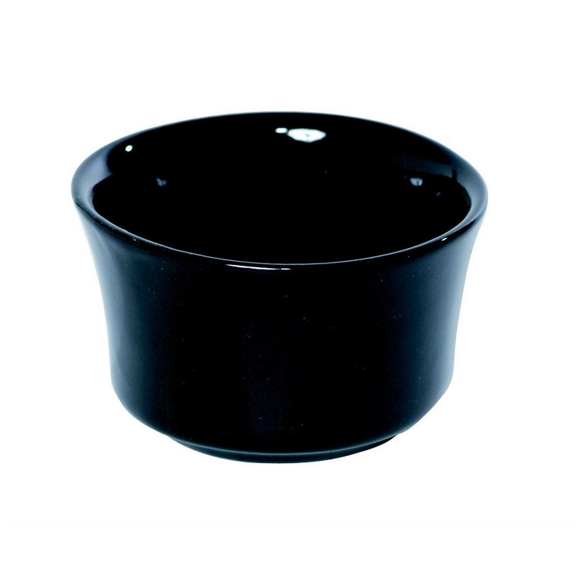 Coupelle évasée haute ø 6,3x3,5 cm - Noir ( 044189 ) (12 X 1 unité )