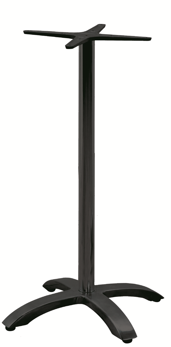 High table leg - Black epoxy - Athena ( 009107 ) (2 X 1 unit )