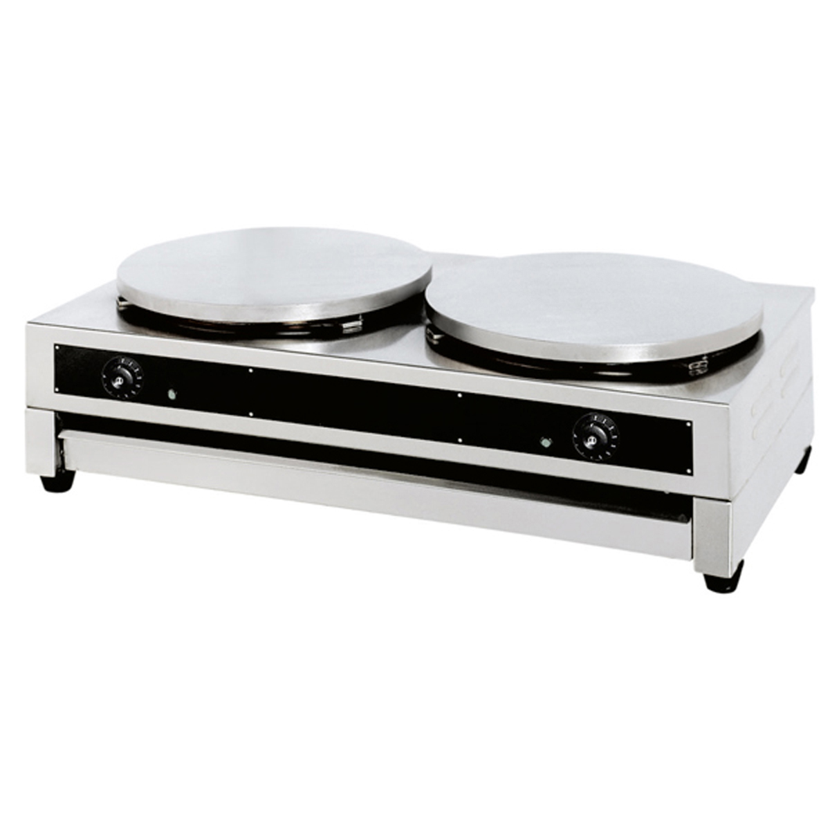 Crepe maker, 2 plates ø 400 mm - 860x485x240 mm ( 885286 ) (1 X 1 unit )