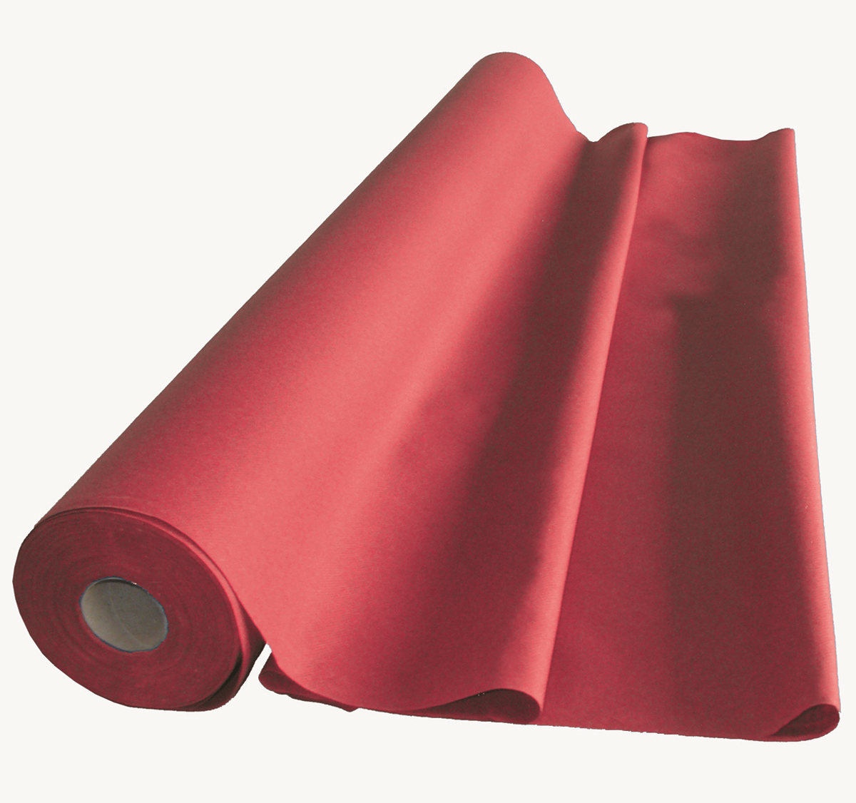 Non-woven tablecloth roll - 1.20 m - 25 m Red (340163) (1 X 1 unit)