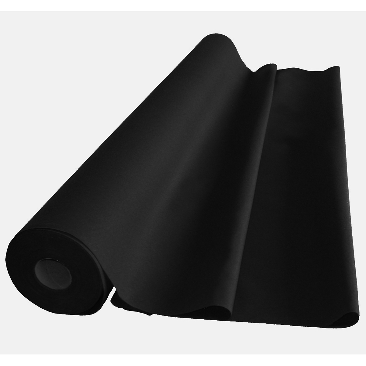 Non-woven tablecloth roll - 1.20 m - 50 m Black (340174) (1 X 1 unit)