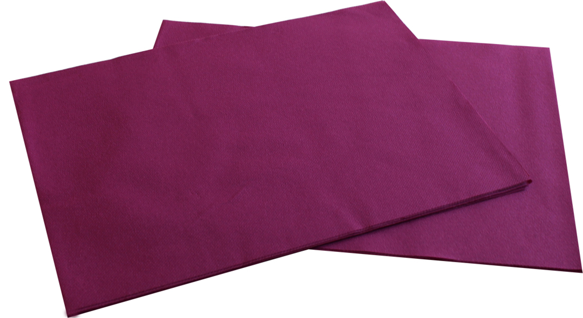 Sets table non tissés - Aubergine - Tango ( 909319 ) (1 X 250 unités )