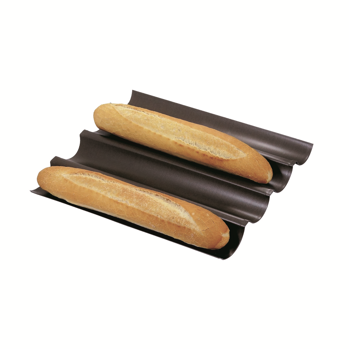 plaque a baguettes - anti adherente - 380 x 320 mm - 911487 - (1 x 1 unité )